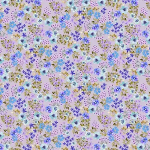 100% Cotton Print - Digital Floral