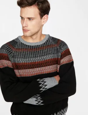 17368 Multi Colour Striped Jumper