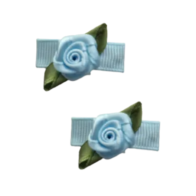 Baby Non Slip Hair Clip - Mini Rose (2 Colours)