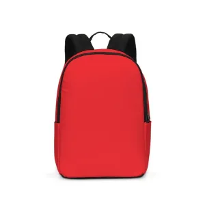 Bright Red Waterproof Backpack | Bright Pure Red | C0M100Y100K0