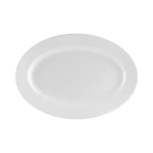 CAC China UVS-14 Oval Platter 13" Case of 12 Pcs