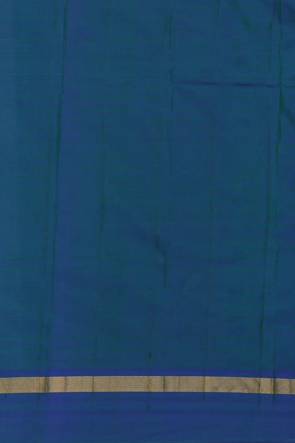 Dark Parrot Green Silk Saree