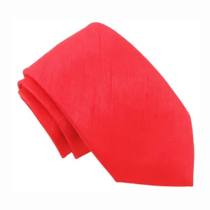 Flame Shantung Boys Ties