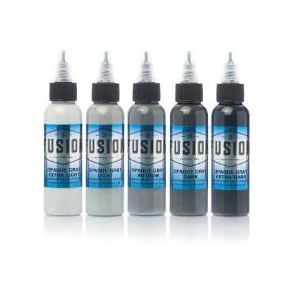 Fusion Ink - Opaque Gray Set