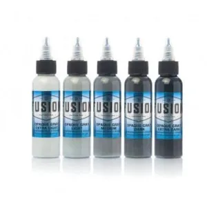 Fusion Ink - Opaque Gray Set