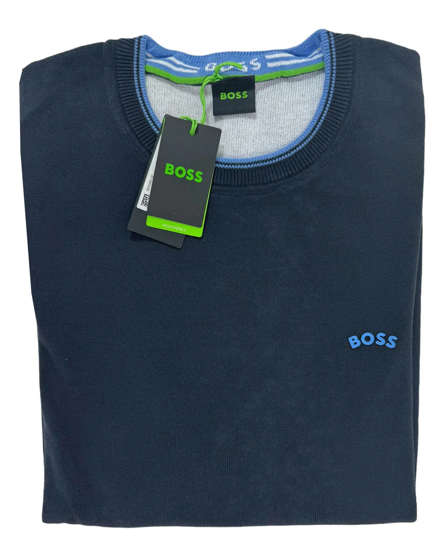 Hugo Boss Crewneck Sweater Navy Blue L