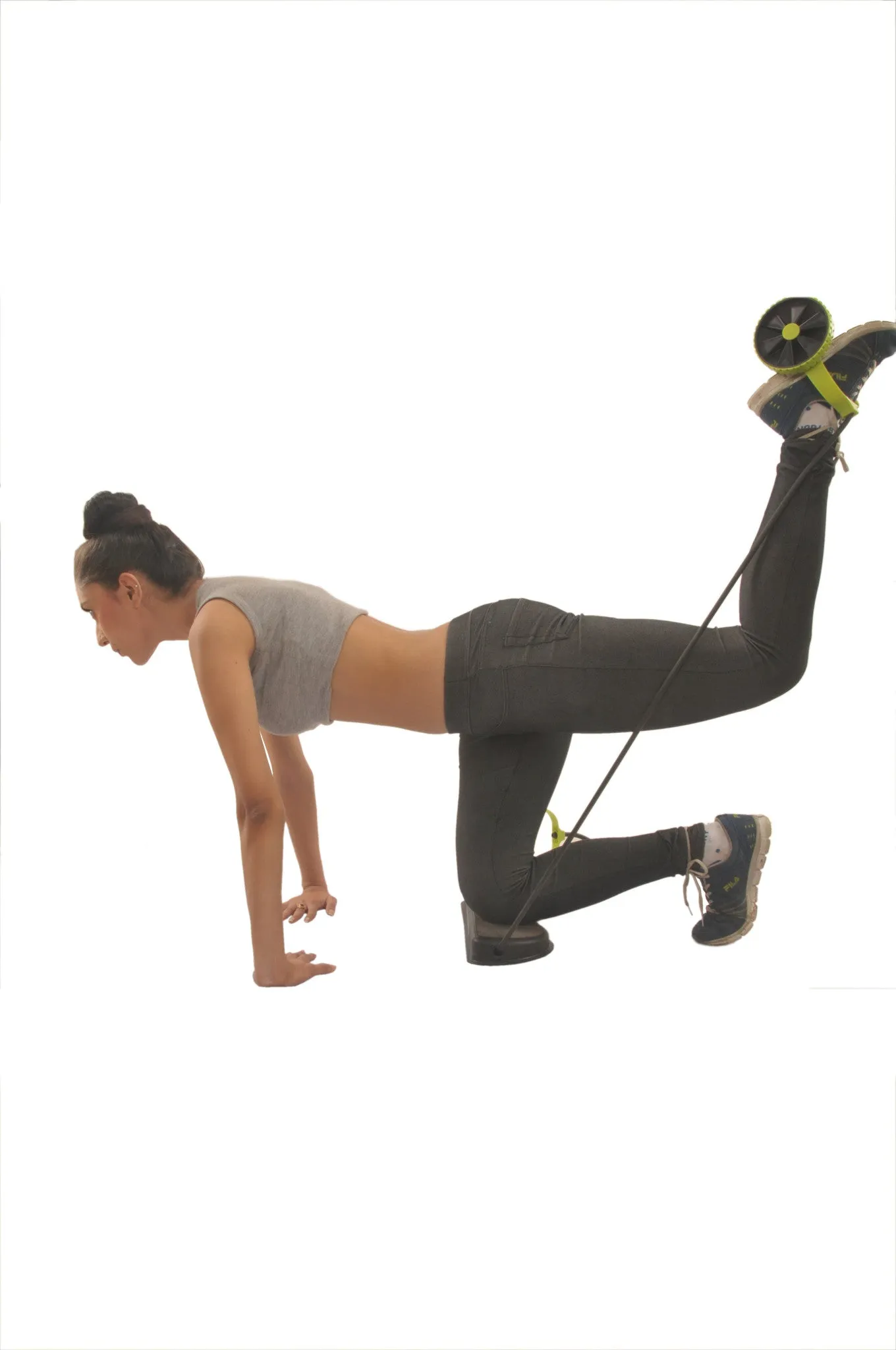 Kawachi Slim Flex Multilevel Double-Wheeled Rope Exerciser - K144