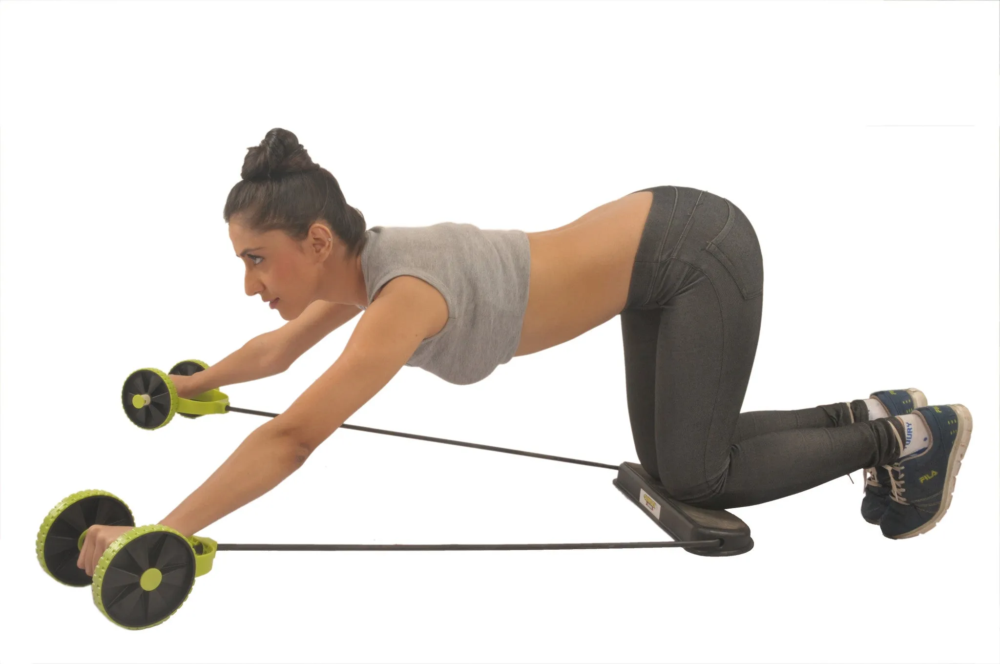 Kawachi Slim Flex Multilevel Double-Wheeled Rope Exerciser - K144