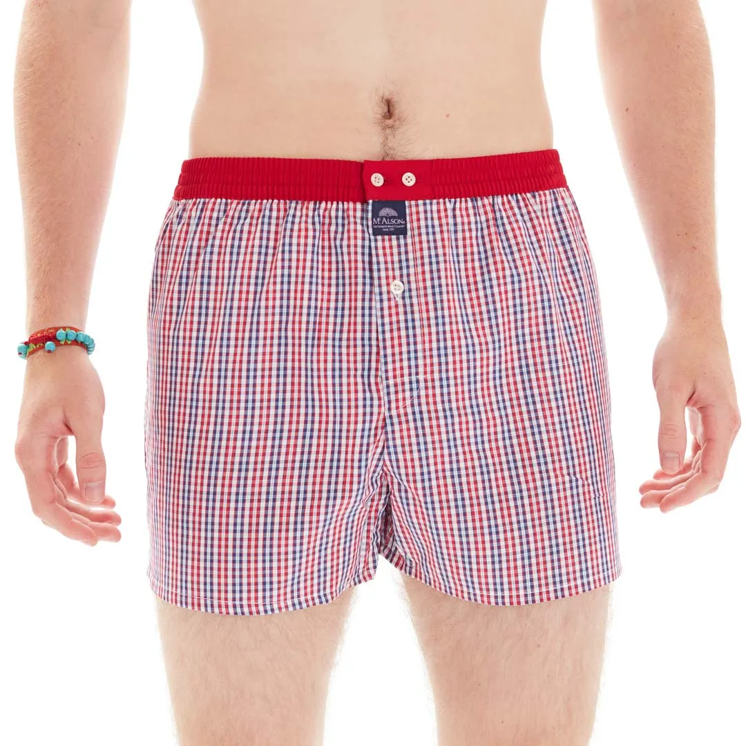 M4854 - Checkered red