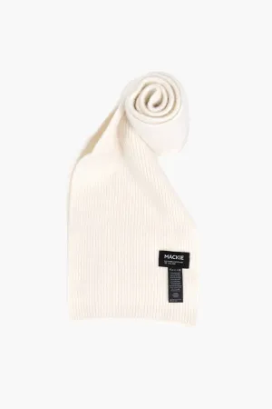 Mackie - Barra Scarf Ecru - Echarpe laine Angora écru