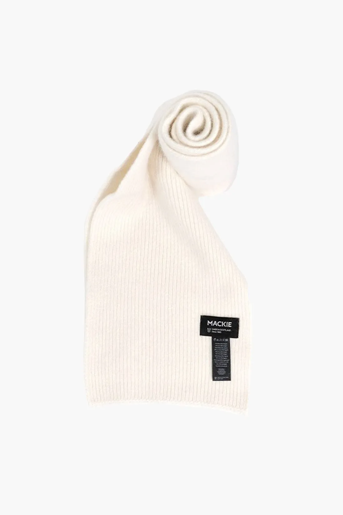 Mackie - Barra Scarf Ecru - Echarpe laine Angora écru