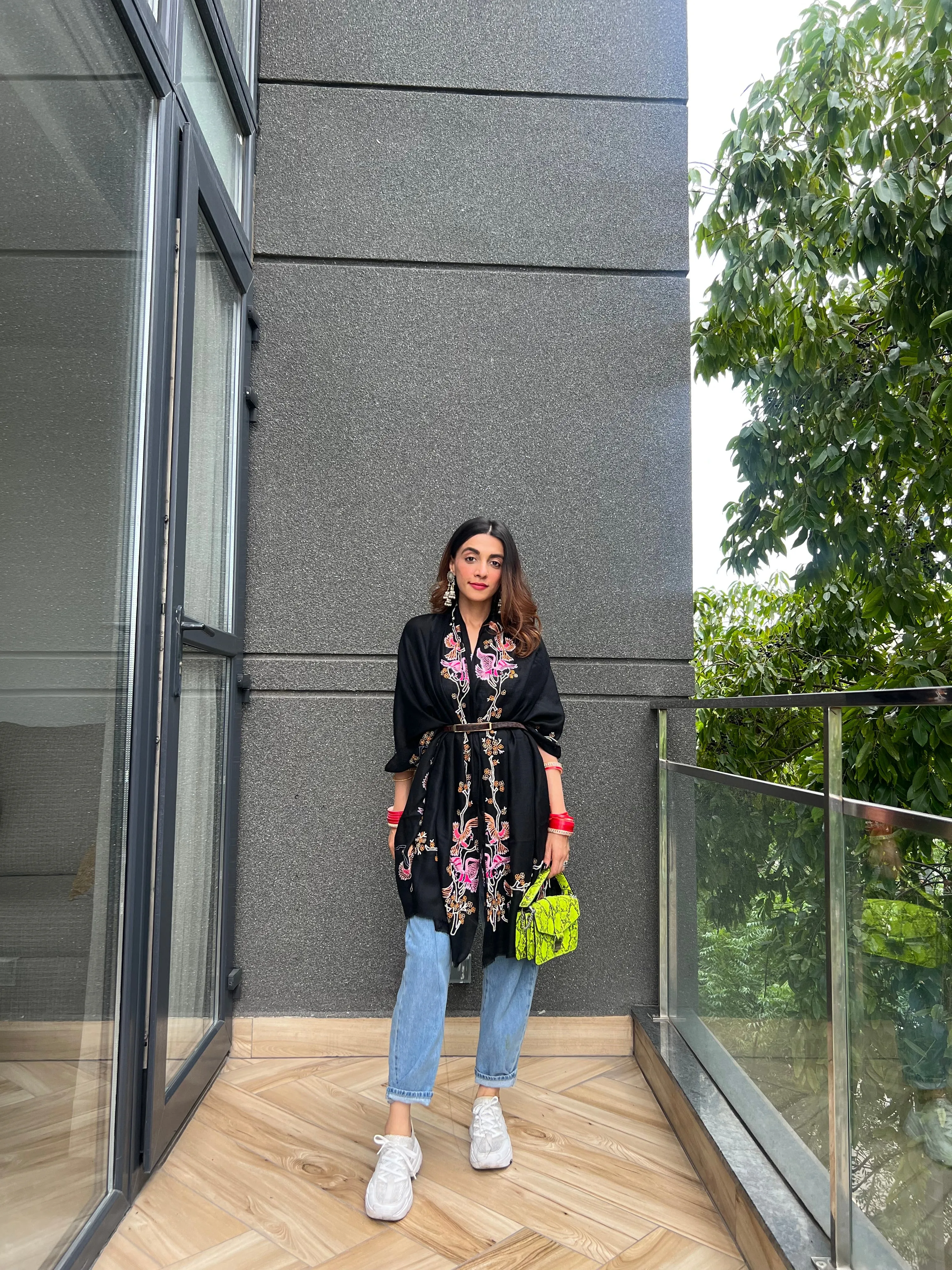Mehakk Jain in Modarta Pashmina Shawl
