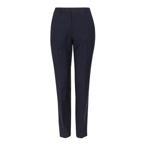 Men Louiet-Debonair Check Trouser - Navy