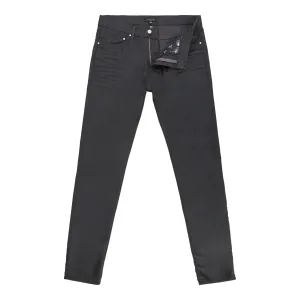 Men Tupreem-Tapered Printed Hem Jean - Grey