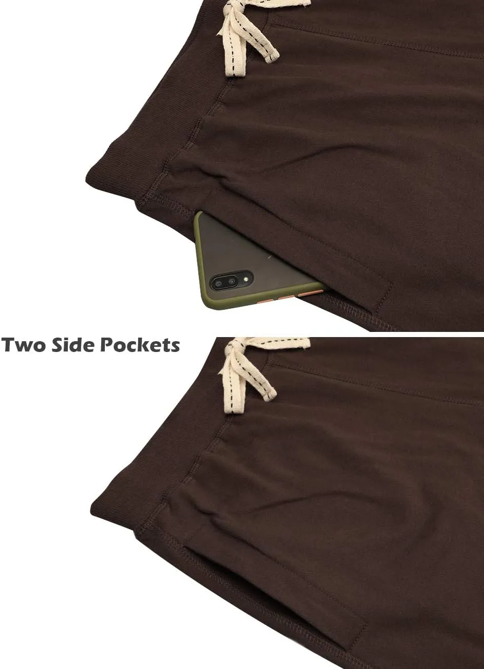 Men's Casual Cotton Athletic Shorts