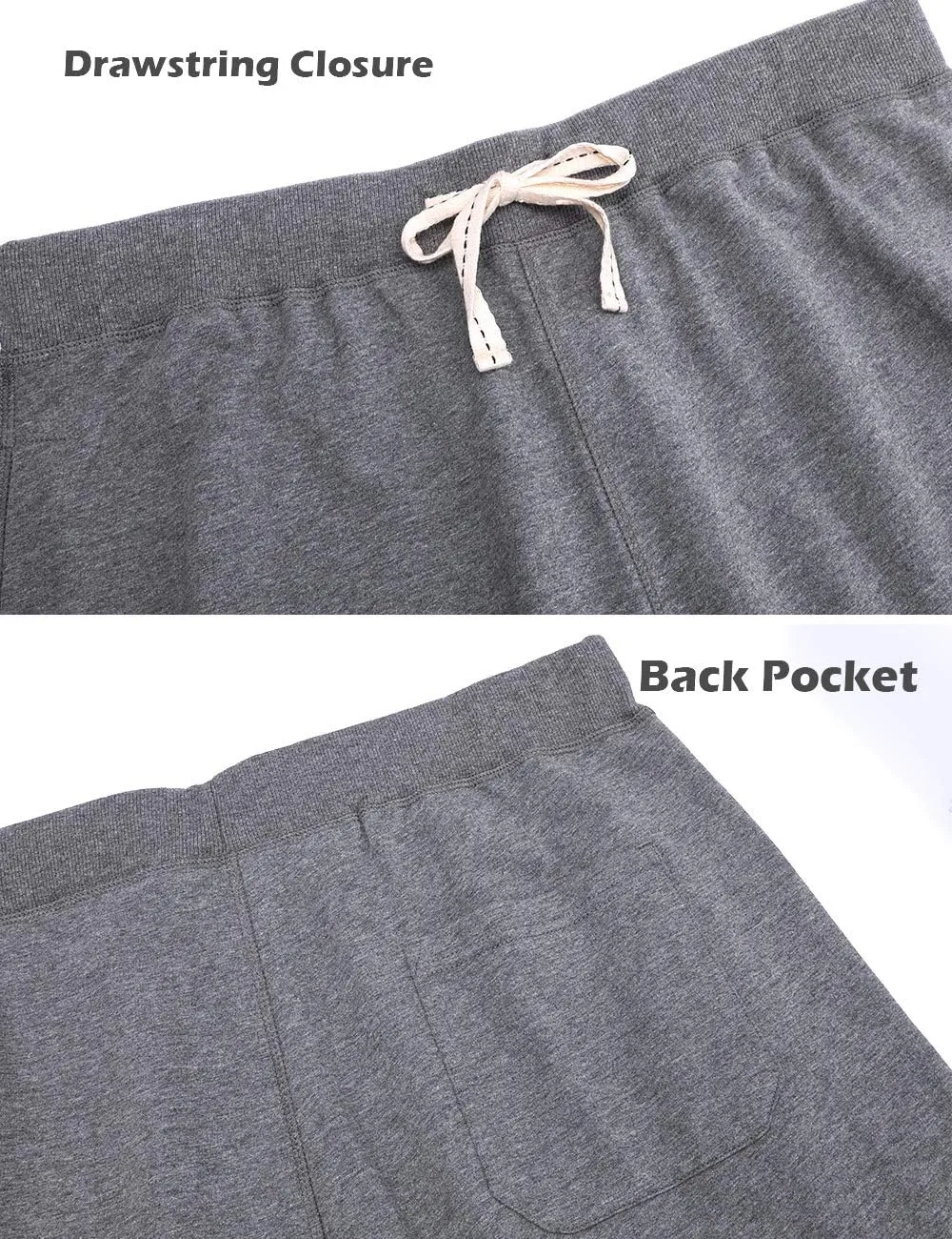 Men's Casual Cotton Athletic Shorts