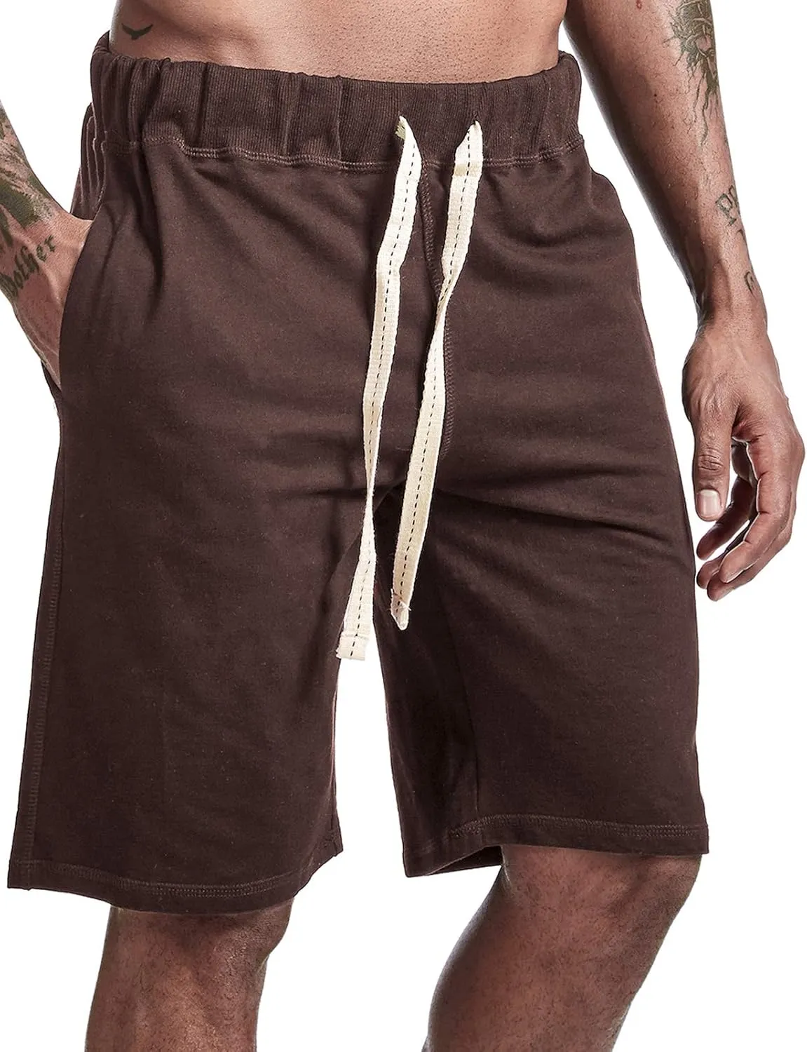 Men's Casual Cotton Athletic Shorts