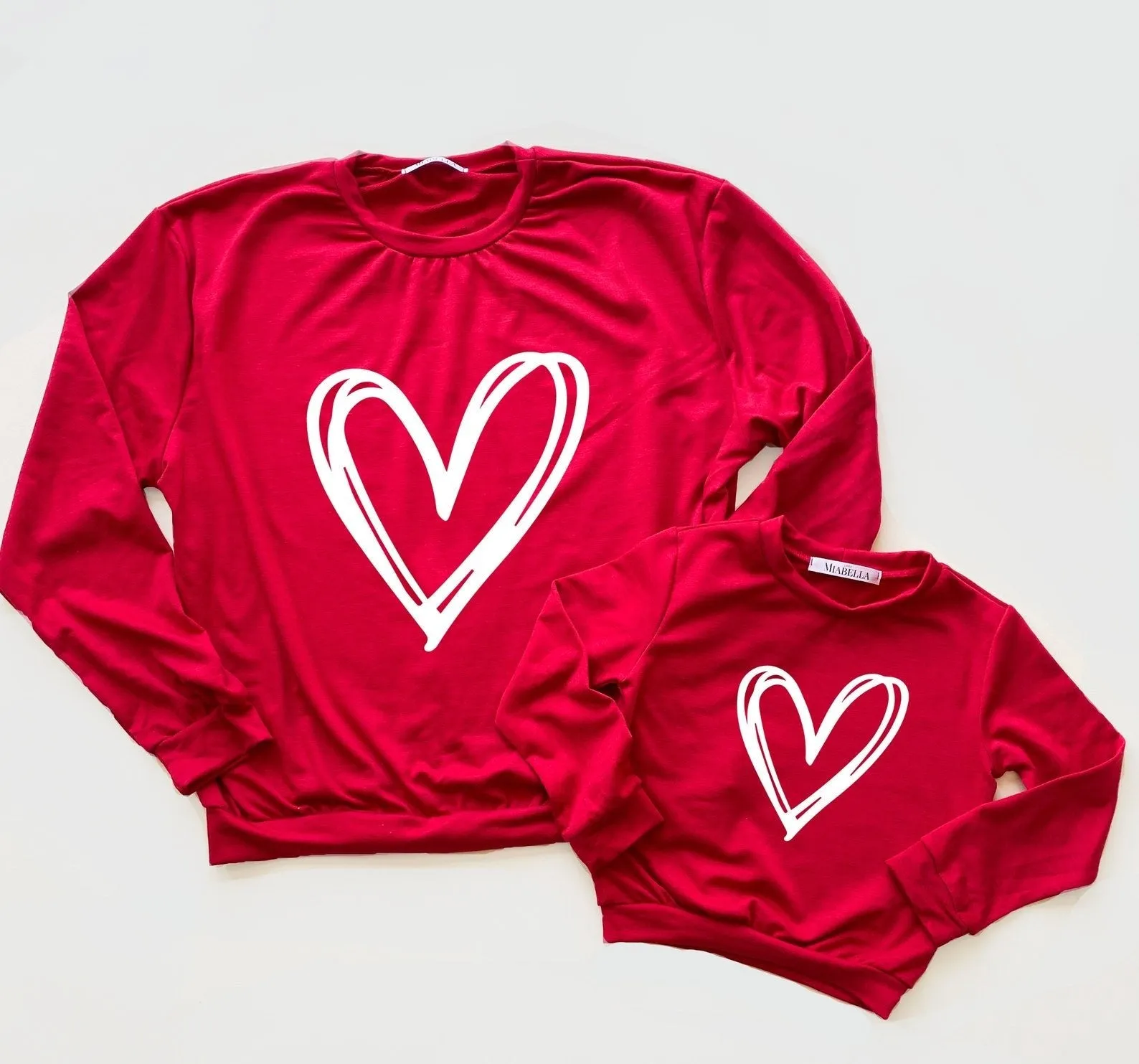 Red Heart Matching Sweater