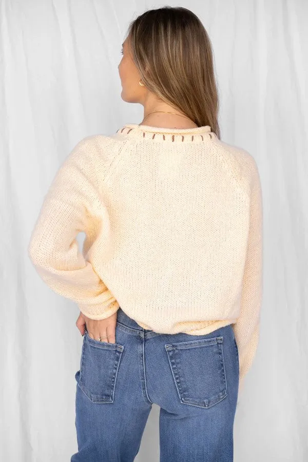 Reyna Stitch Detail Sweater