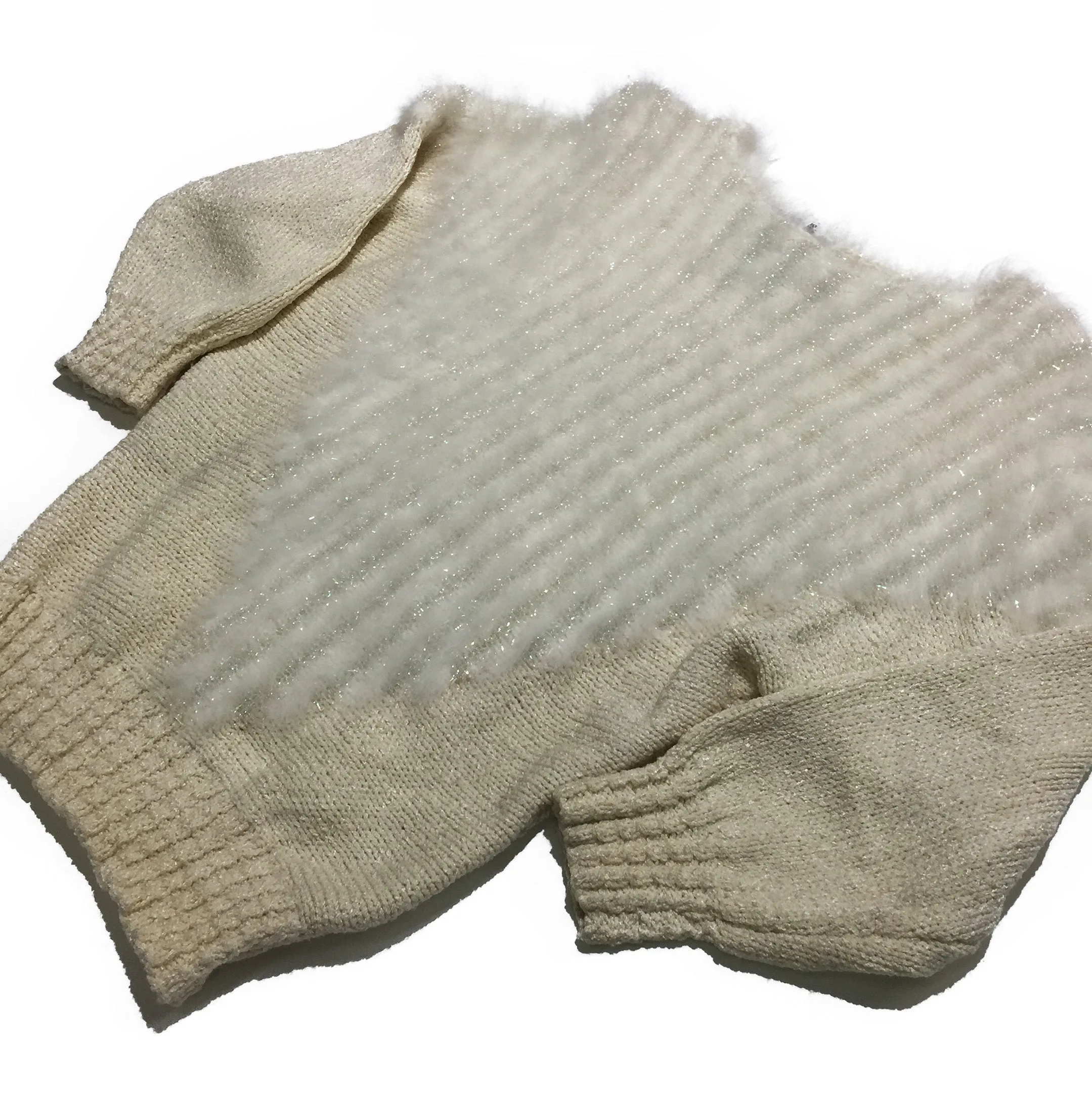 Silhouettes Angora Rabbit Hair Sweater Made in Vancouver