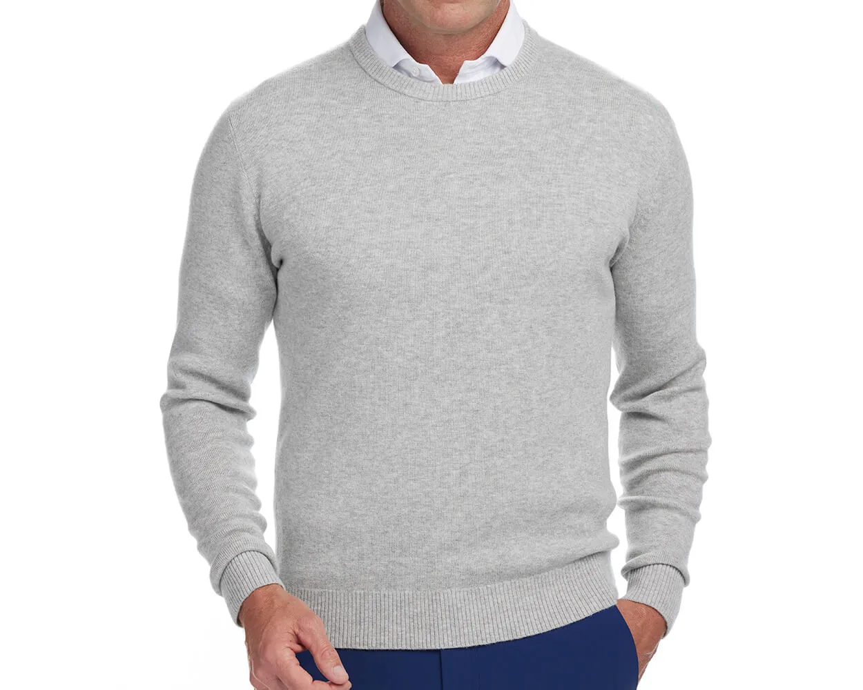 The Sargent Sweater: Heathered Gray