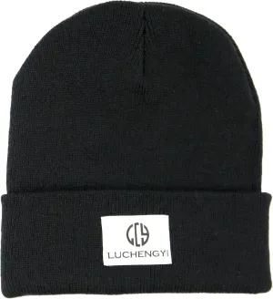Unisex Adult Winter Beanie HatWarm Soft Snug Knit Hats Black