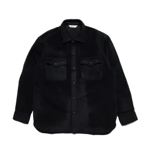 USN Overshirt Black Wool/Angora